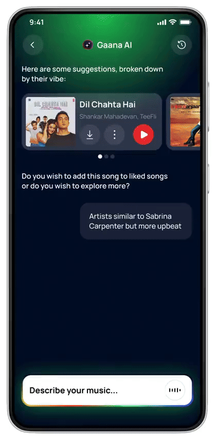 Gaana AI Radio Coach Animation